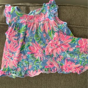 Baby girl Lilly Pulitzer set